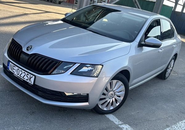 Skoda Octavia cena 41300 przebieg: 203000, rok produkcji 2018 z Elbląg małe 191